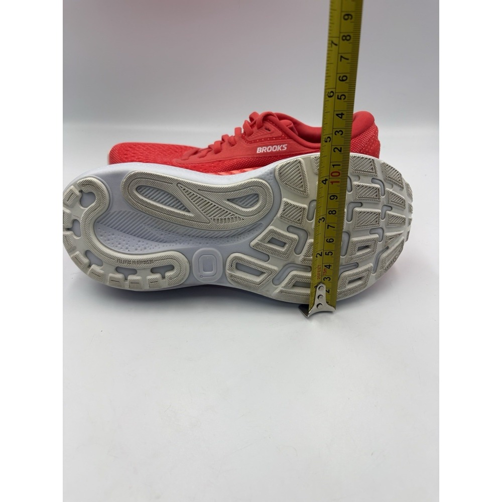 Brooks Adrenaline GTS 24 Women's Running Sneakers Mesh Lace-Up Red/White 120426 - Picture 2 of 10